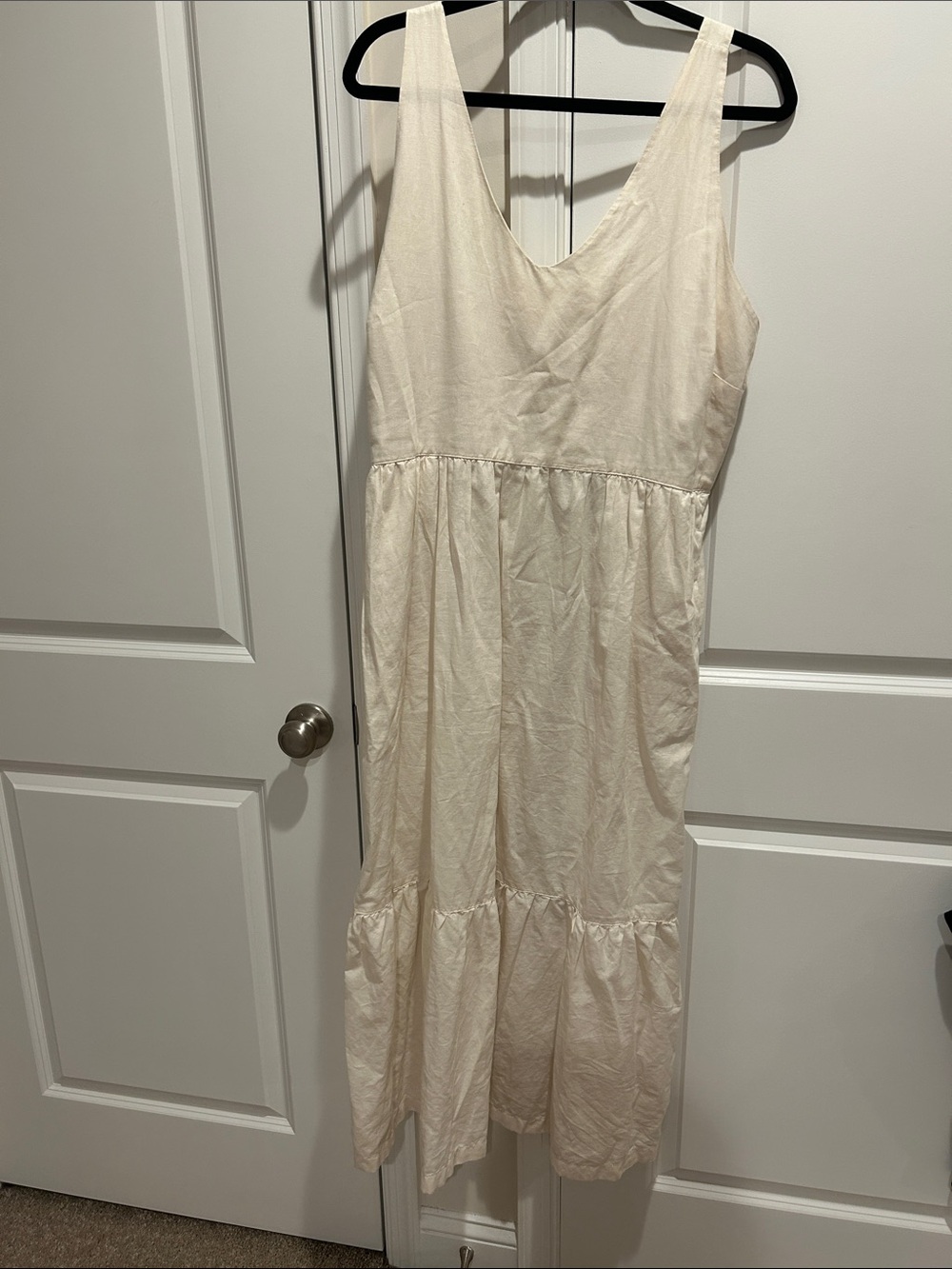 Pact Women's Cream Dress